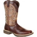 Durango Men's Ultra-Lite Waterproof Western Boot-Brown Leather Vintage | Outlet Sale