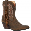 Durango Crush by Durango Roasted Pecan Bootie Western Boot-Roasted Pecan | Outlet Sale