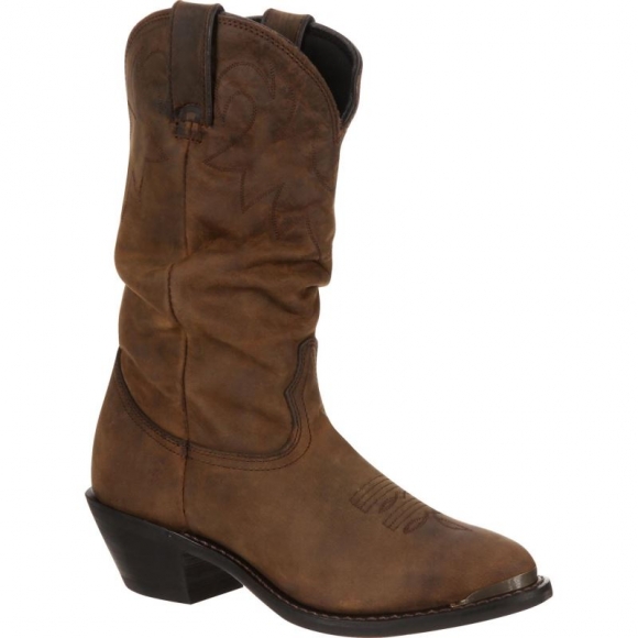 Durango Distressed Tan Slouch Western Boot-Distressed Tan | Outlet Sale