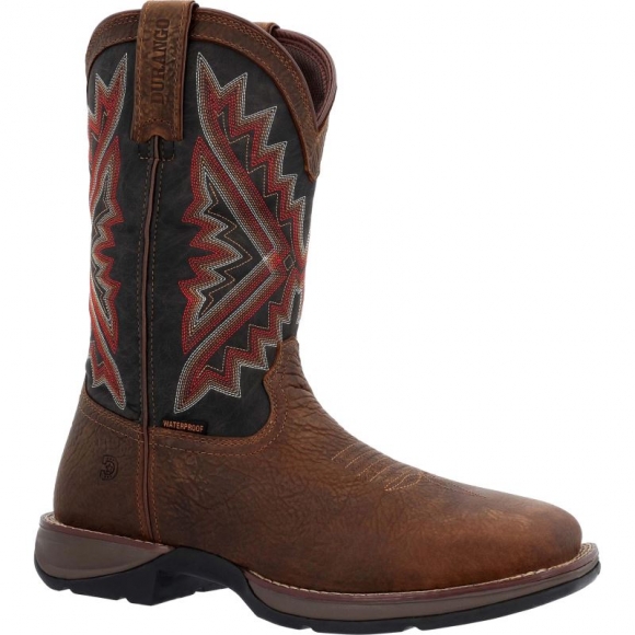 Durango Men's Rebel Work Steel Toe Waterproof Western Boot-Sepia Blush | Outlet Sale