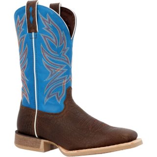 Durango Men's Rebel Pro Bay Brown and Brilliant Blue Western Boot-Bay Brown And Brilliant Blue | Outlet Sale