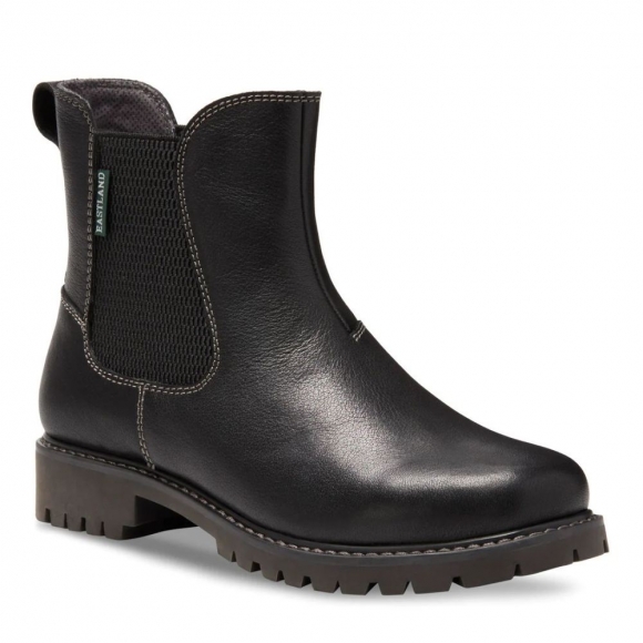 Eastland Women's Ida Chelsea Boot-Black