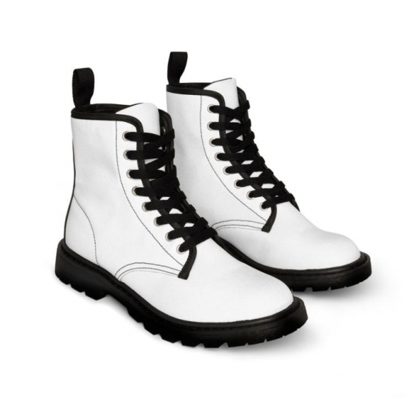 Men's White Boots | Save More