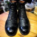 Men's Kangaroo Leather Work or Formal Ankle High Edwardian Boots | Save More