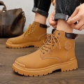 Men's High Top Boots / Timberland Style Shoes /fashion | Save More