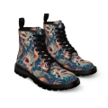 Men's High Top Boots I 1460 I Printed Oriental Dragon Canvas | Save More