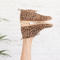 Women's Leopard Booties for Woman Animal Print Boots Eco Leather | Save More