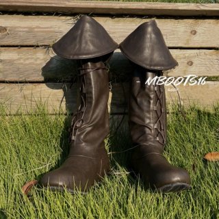 Men's Medieval Boots Renaissance Boots Ren Faire Boots Viking | Save More