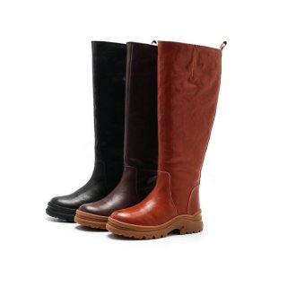 Women's Dwarves Leather Knee High Boots Snow Boots Have Fleece Lined | Save More