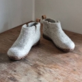 Women's Beige Booties & Ankle Boots Booties for Felted From | Save More