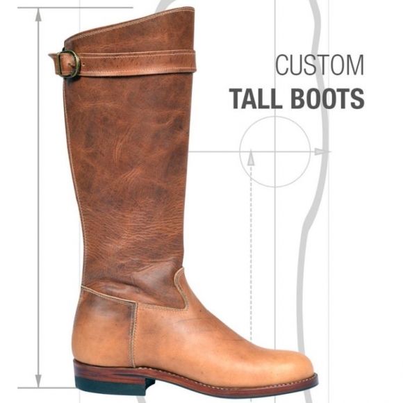 Women's Custom Tall Leather Boots | Save More