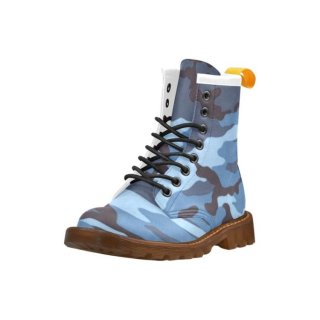 Men's High Grade Synthetic Leather Ice Blue Winter | Save More