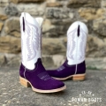 Men's Rider Boots Rough Purple | Save More