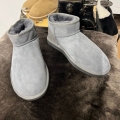 Women's & Sheepskin Boot Grey Color Winter Slippers Cozy | Save More