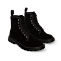 Men's Black Boot Canvas Boots Black Boots for Black | Save More