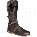 Men's Noirtide Medieval Leather Boots RENAISSANCE Viking Pirate | Save More