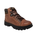 Men's 6 Hiker Brown Leather Boots | Save More