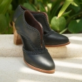 Women's SPIRIT WALKER. Black Booties / Black Boots / Boho Boots / | Save More