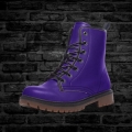 Women's Purple Vegan Leather Boots Classic Faux Leather Boot for | Save More