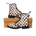 Women's Canvas Boots Boots Brown and White Boots Canvas | Save More