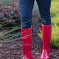 Women's Tall Red Rainboots | Save More