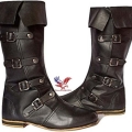 Men's Medieval Leather Boots RENAISSANCE Viking Pirate Boots Mans | Save More