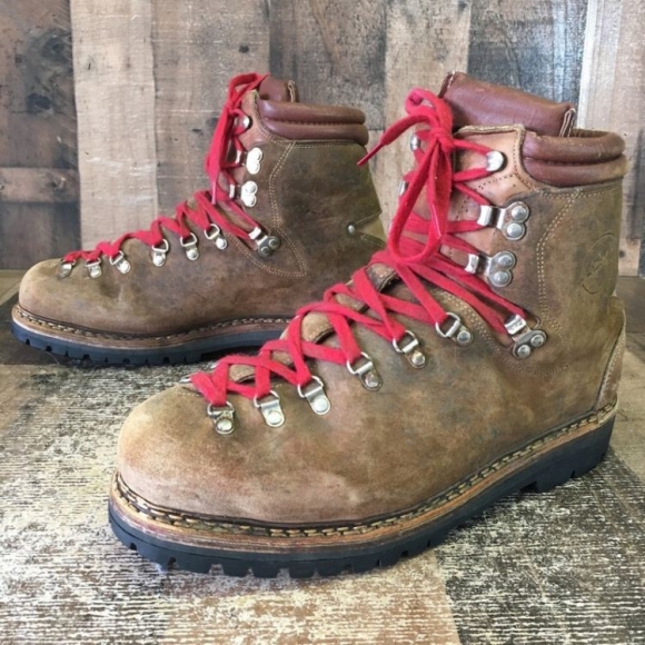 Men's Lowa Vtg Hiking Mountaineering Boots 12.5 M | Save More