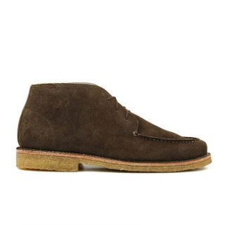 Women's Moc-toe Chukka green Suede | Save More