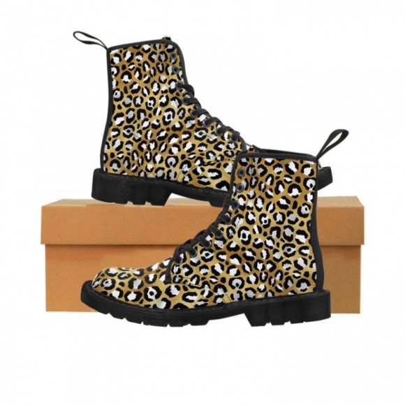 Women's Animalistic Canvas Boots | Save More