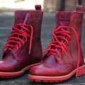 Men's Handmade Leather American Worker Ranger Red Boots Military | Save More