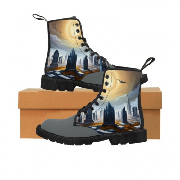 Men's Gravestone Canvas Boots | Save More