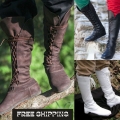 Men's Medieval Renaissance Viking Boots Steam Punk Vintage Pirate | Save More