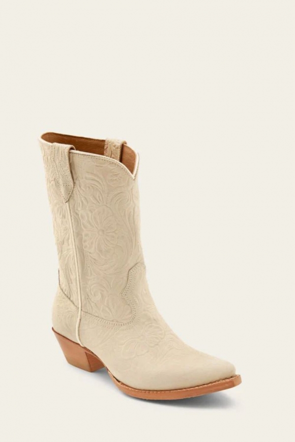 FRYE | WOMEN'S SACHA MID PULL ON-Ivory