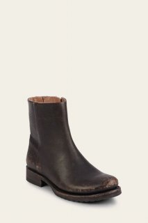 FRYE | WOMEN'S VERONICA INSIDE ZIP-Antiqued Black