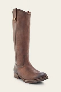 FRYE | WOMEN'S MELISSA DOUBLE SOLE BUTTON LUG TALL-Slate