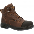 Georgia Boots | Men's Brewmaster Composite Toe Waterproof Work-Black And Brown