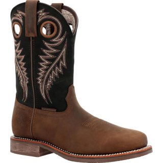 Georgia Boots | Men's Carbo-Tec Elite Steel Toe Waterproof Western Work-Brown