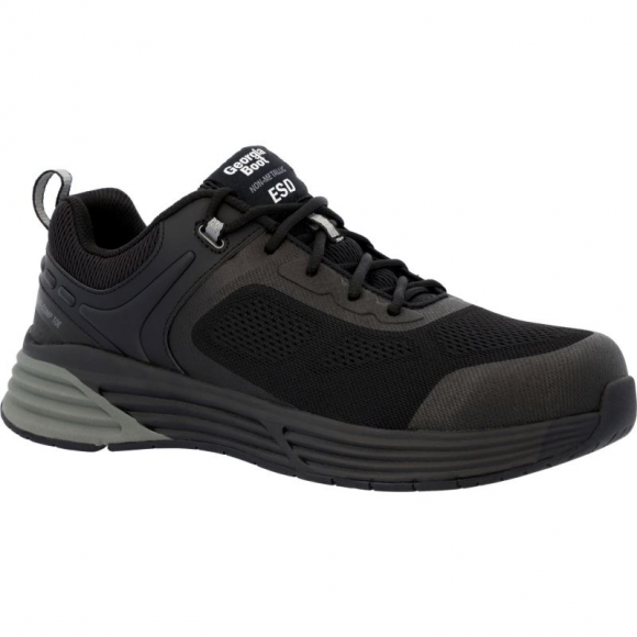 Georgia Boots | Men's DuraBlend Sport Composite Toe Athletic Work Shoe-Black