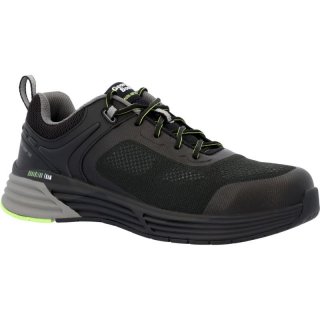 Georgia Boots | Men's DuraBlend Sport Composite Toe Electrical Hazard Athletic Work Shoe-Black Green