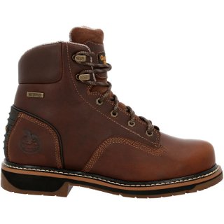 Georgia Boots | Men's AMP LT Edge Waterproof Alloy Toe Work-Brown