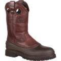 Georgia Boots | Men's Muddog Steel Toe Wellington Work-Soggy Brown