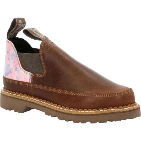 Georgia Boots | Women's Brown and Cotton Candy Romeo Shoe-Brown