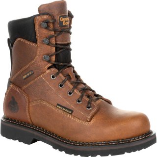 Georgia Boots | Men's Giant Revamp Waterproof Work-Brown