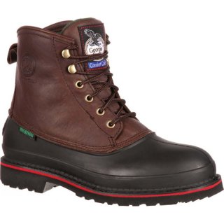 Georgia Boots | Men's Muddog Waterproof Steel Toe Work-Dark Chocolate