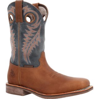 Georgia Boots | Men's Carbo-Tec Elite Waterproof Western Work-Brown