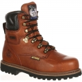 Georgia Boots | Men's Hammer Internal Metatarsal Steel Toe Work-Briar Brown