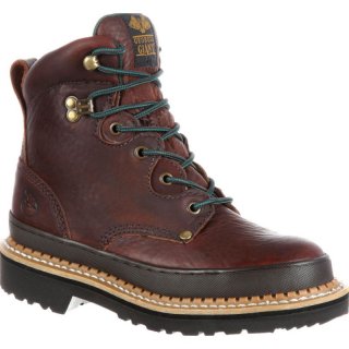 Georgia Boots | Women's Giant Steel Toe Work-Soggy Brown