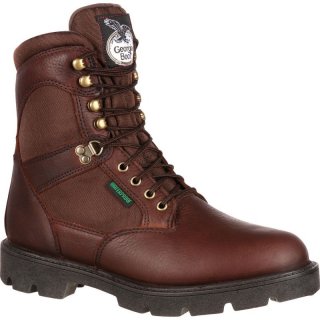 Georgia Boots | Men's Homeland Waterproof Work-Brown