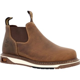 Georgia Boots | Men's AMP LT Wedge Work Romeo-Brown