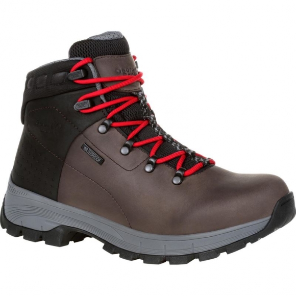 Georgia Boots | Men's Eagle Trail Waterproof Hiker-Black Charcoal